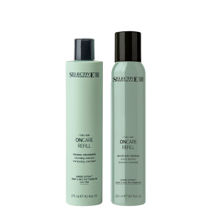 Selective OnCare Refill szampon 275ml + spray 200ml nadający objętość i gęstość 
