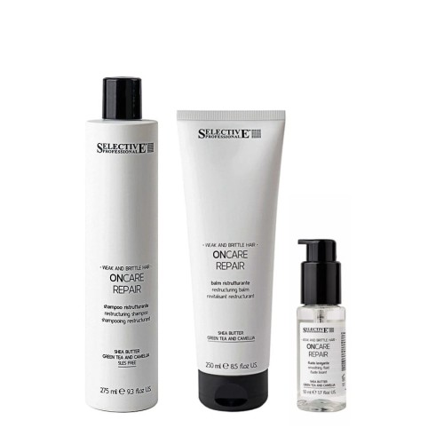 Selective OnCare Repair szampon 275ml + odżywka 250ml + fluid 50ml 1