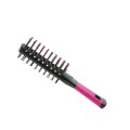 Sibel dwustronna szczotka do krótkich włosów różowa 1