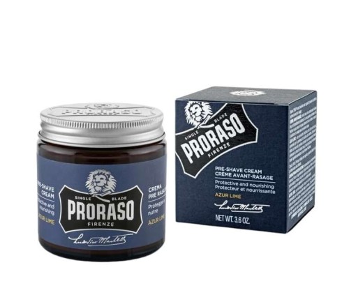 Proraso Azur Lime PRE-SHAVE krem przed goleniem zarostu 100ml 1