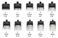 JRL Professional Fresh Fade 2020C Clipper Black bezprzewodowa maszynka do włosów  8