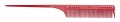 JRL Professional J002 Zestaw 5 czerwonych grzebieni z etui  3