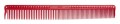 JRL Professional J002 Zestaw 5 czerwonych grzebieni z etui  4