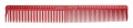 JRL Professional J002 Zestaw 5 czerwonych grzebieni z etui  6