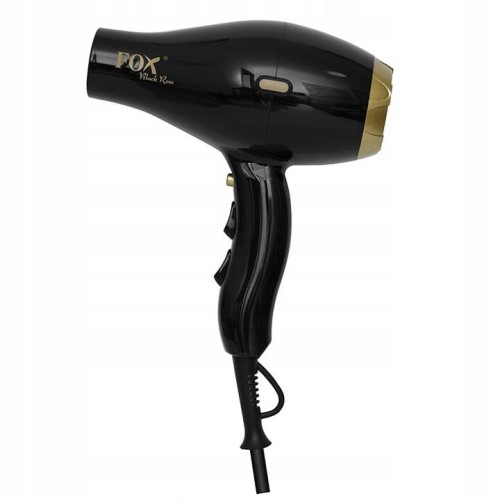 Fox Black Rose kompaktowa suszarka do włosów z Jonizacją 2100W 1