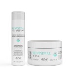 Be Hair Be Mineral Plumping szampon + maska nawilżenie i odbudowa włosów 2x300ml