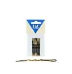 IZA 0602/12 wsuwki proste bez kulek czarno-złote 6cm 12szt.