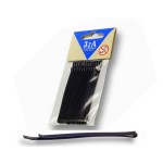 IZA WS007/12MAT wsuwki szerokie czarne matowe 7cm 12szt.