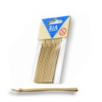 IZA WS027/12MAT wsuwki szerokie złote matowe 7cm 12szt.