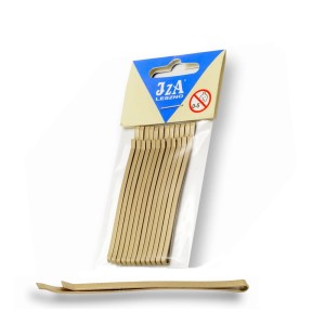 IZA WS027/12MAT wsuwki szerokie złote matowe 7cm 12szt.