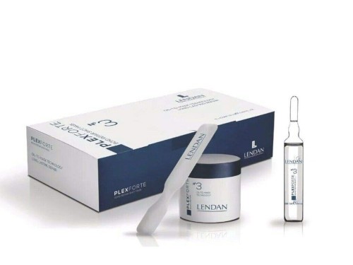 Lendan Plex Forte nr 3 Bond Repair Shot Mask ampułki odbudowujące 6 szt. 1