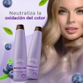 PLACENTA LIFE Blue Berry Silver szampon + odżywka neutralizująca żółte refleksy 2x350ml 2