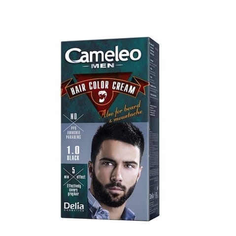 Delia Cameleo Men Color Cream męska farba czarna 1.0 1