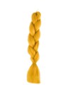 Włosy syntetyczne sztuczne do warkoczy upięć 60cm złoty blond 1