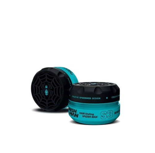Nishman Styling Wax S3 Spider Blue Web włóknista pomada do włosów 150ml 1