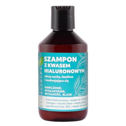 Bioelixire Kwas hialuronowy nawilżający szampon 300ml 1
