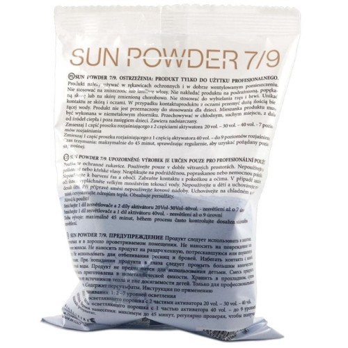 Bioelixire Sun Powder 7/9  rozjaśniacz proszek rozjaśniający 500g 1