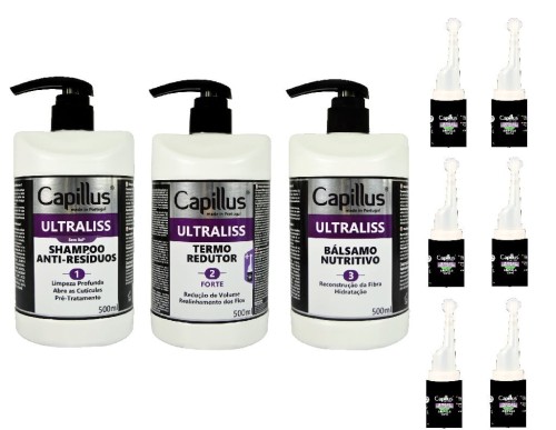 Capillus Professional Line Ultraliss Forte Nanoplastia zabieg prostowania włosów 1