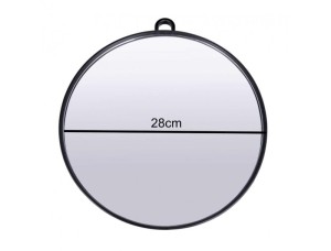 Ronney RA00196 okrągłe lustro z uchwytem fryzjerskie 28cm