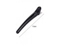Poniks BKL003 klipsy plastikowo-metalowe czarne 10cm 6szt. 3