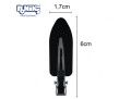 Poniks BKL016 klipsy z podkładką plastikowo-metalowe kolorowe 4,5cm 4szt. 3