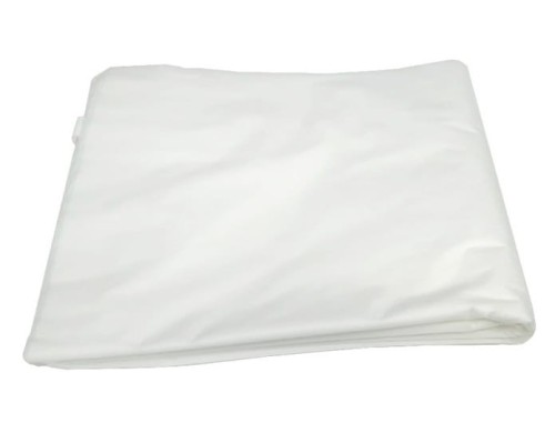 Peleryna fizelinowa duża biała 160x105cm 20 szt. 1