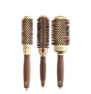 Olivia Garden Expert Blowout Shine zestaw szczotek 25-35-45mm Nano Thermic 3 szt.