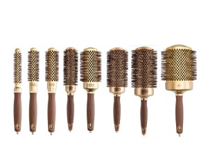 Olivia Garden Expert Blowout Shine zestaw szczotek 15-20-25-35-45-55-65-80mm Nano Thermic 8 szt.