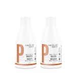 HairLAB Mulit-Protein proteiny Set szampon + balsam wzmacniający 2x300ml
