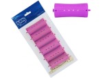 Poniks CW014 wałki do trwałej ondulacji z gumkami 34mm 6 szt.