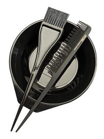 IZA HD-9030 Zestaw do farbowania włosów miseczka + pędzel + grzebień