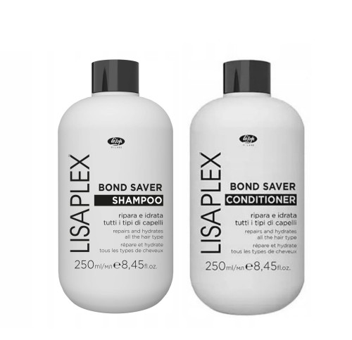 Lisap Lisaplex Bond Saver Set2 szampon odżywka regenerujący 2x250ml.jpg