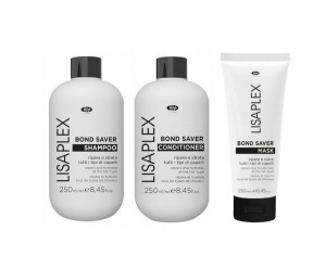 Lisap Lisaplex Bond Saver Szampon + Odżywka + Maska 3x250ml
