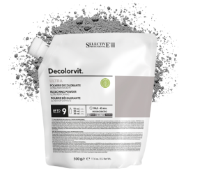Selective Decolorivt Ultra UP TO 9 Levels Powder rozjaśniacz do włosów 500g