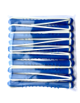 IzA Blue Wałki do włosów do trwałej ondulacji 7mm - 10 szt. 