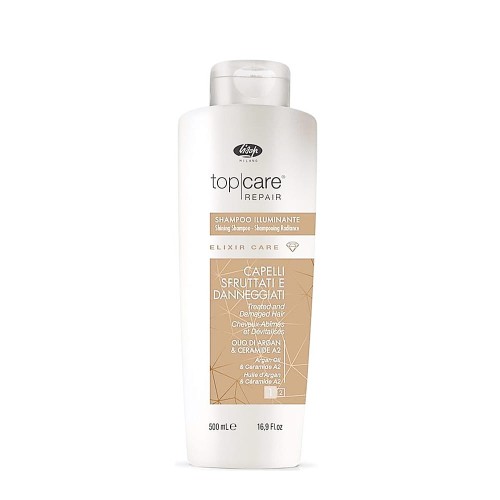 Lisap Top Care Elixir argan szampon rozświetlający 500ml 1