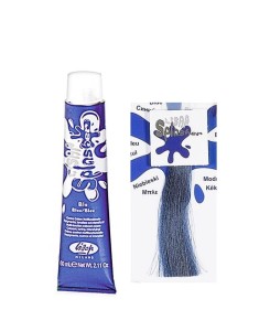 Lisap SPLASHER Blue Niebieski krem farba pigment bez amoniaku 60ml