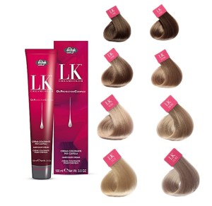 Lisap LK OPC Bella Polonia 9/08 Naturalny Perłowy Blond farba kryjąca z olejkami 100ml 