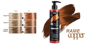 Lisap Re.Fresh COPPER Miedziany maska koloryzująca do włosów 250ml