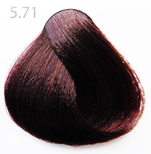 RR LINE Real Color 5.71 Cold BrownLight Chestnut farba do włosów 100ml