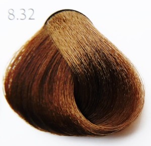 RR LINE Real Color 8.32 Light Blonde Beige farba do włosów 100ml