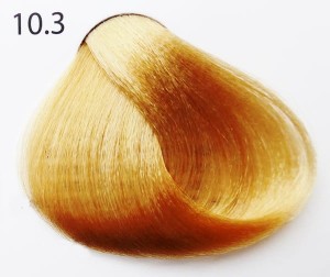 RR LINE Real Color 10.3 Blonde Platinum Golden farba do włosów 100ml