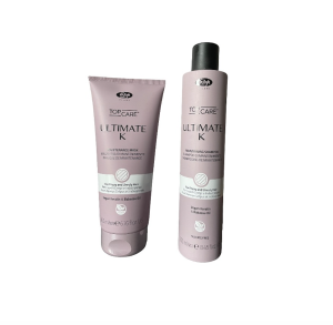 Lisap Top Care Ultimate-k szampon dyscyplinujący 250 ml + maska wygładzająca 200 ml