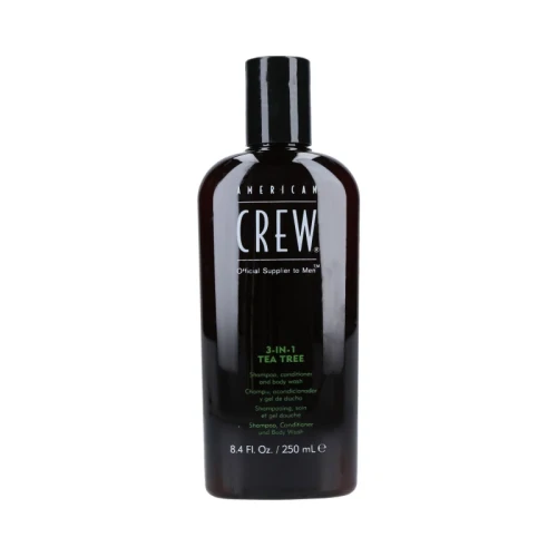 American Crew Tea Tree 3w1 szampon, odżywka, żel do kąpieli 250ml