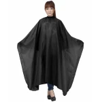 Peleryna JP027 fryzjerska długa czarna 145x125cm