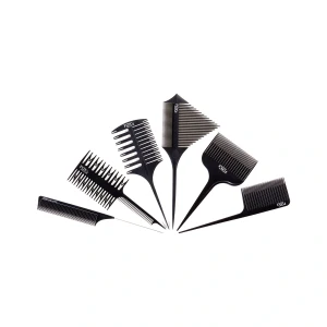 Fox Weaving Comb 3D zestaw grzebieni do balejażu 6 sztuk