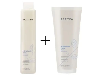 Kemon Actyva Nutrizione Ricca zestaw szampon 250ml + maska 200ml