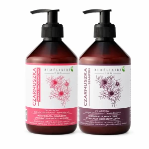 Bioelixire Czarnuszka szampon + maska 2x500ml