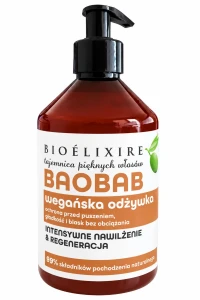 Bioelixire BAOBAB odżywka nawilżająca wegan 300ml