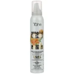 Tahe Miracle Gold Anti Frizz pianka przeciw puszeniu do włosów prostych i kręconych 200 ml